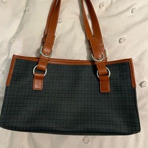 Ralph Lauren Vintage Plaid Purse
